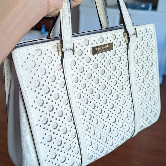 Kate Spade white satchel - Picture 2 of 5
